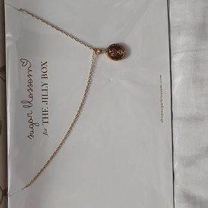 BNIP Sugar Blossom for the Jilly Box Beet Necklace